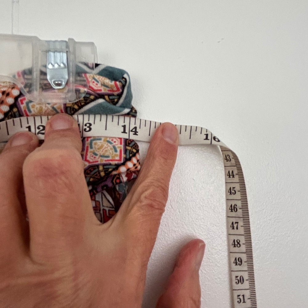 American Rag Cie Womens Geometric Diamond Print Maxi Skirt Boho Multicolor Large - Picture 6 of 8